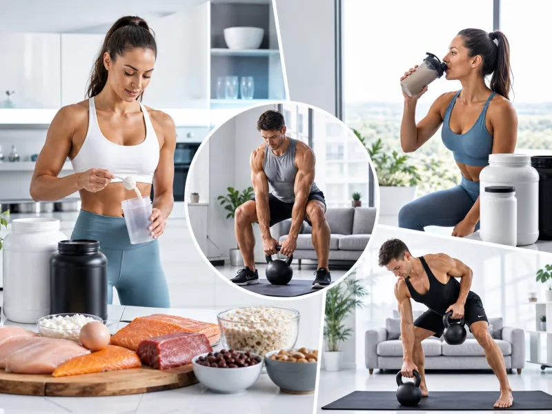 Kettlebell-Training zuhause: Übungen, Technik und Trainingsplan