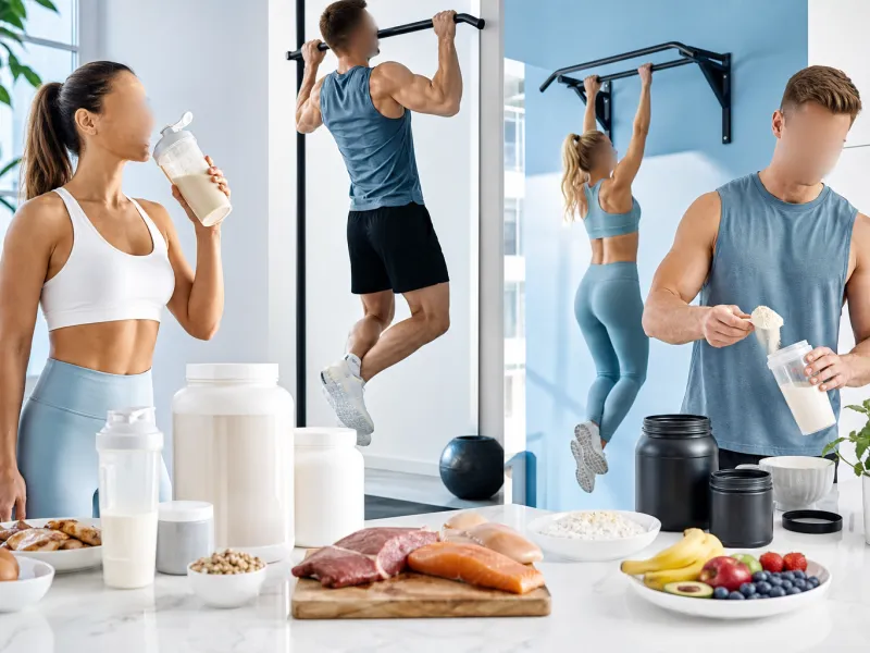 Training With a Pull-Up Bar: Exercises and Plan for Home