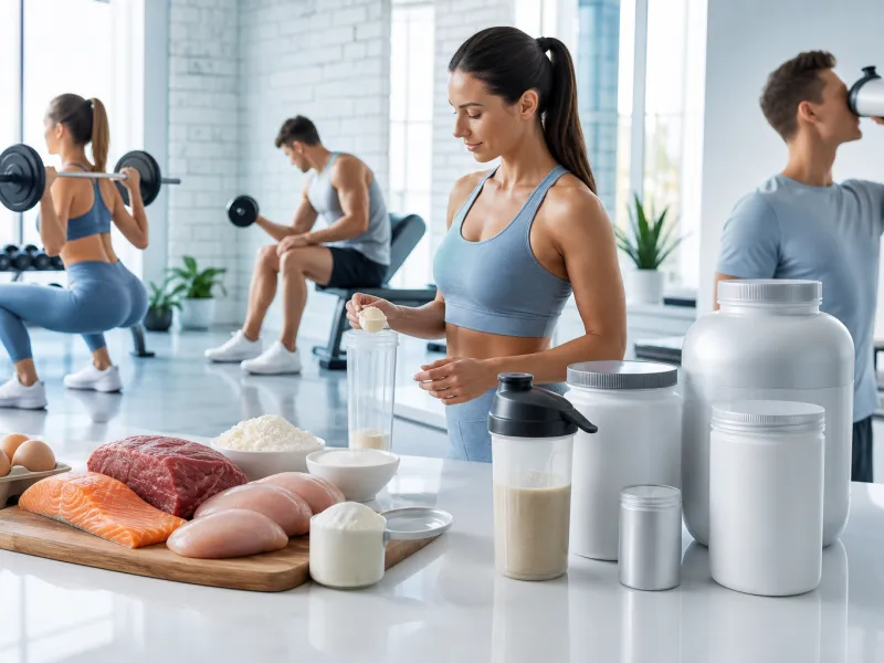 Protein for Muscle Building: Synthesis, Leucine and Amounts