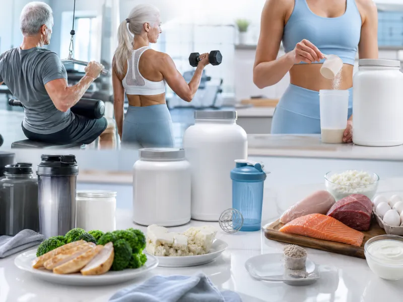 Protein im Alter: Bedarf, Sarkopenie und Verteilung