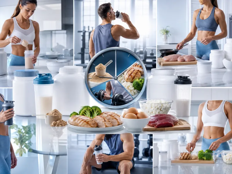 Protein-Timing: Anaboles Fenster und Tagesverteilung
