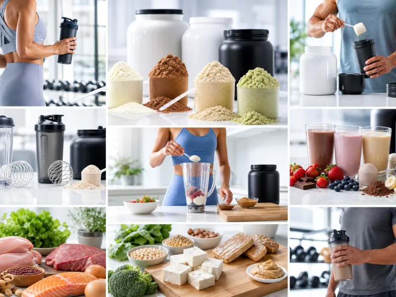 Proteinarten im Überblick: Whey, Casein, pflanzlich und mehr